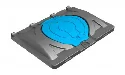 Rotationally moulded Duraflex lid
